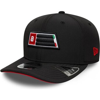 Mütsid kumer must snapback 9SEVENTY Stretch Snap Patch Aprilia Piaggio New Era