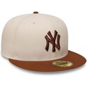 mutsid-lame-pruun-liibuv-59fifty-league-essential-new-york-yankees-mlb-new-era