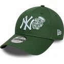 mutsid-kumer-roheline-reguleeritav-9forty-food-icon-new-york-yankees-mlb-new-era