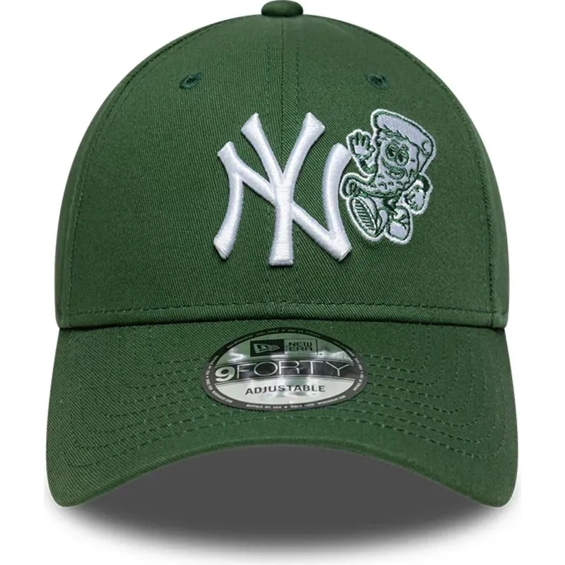 mutsid-kumer-roheline-reguleeritav-9forty-food-icon-new-york-yankees-mlb-new-era