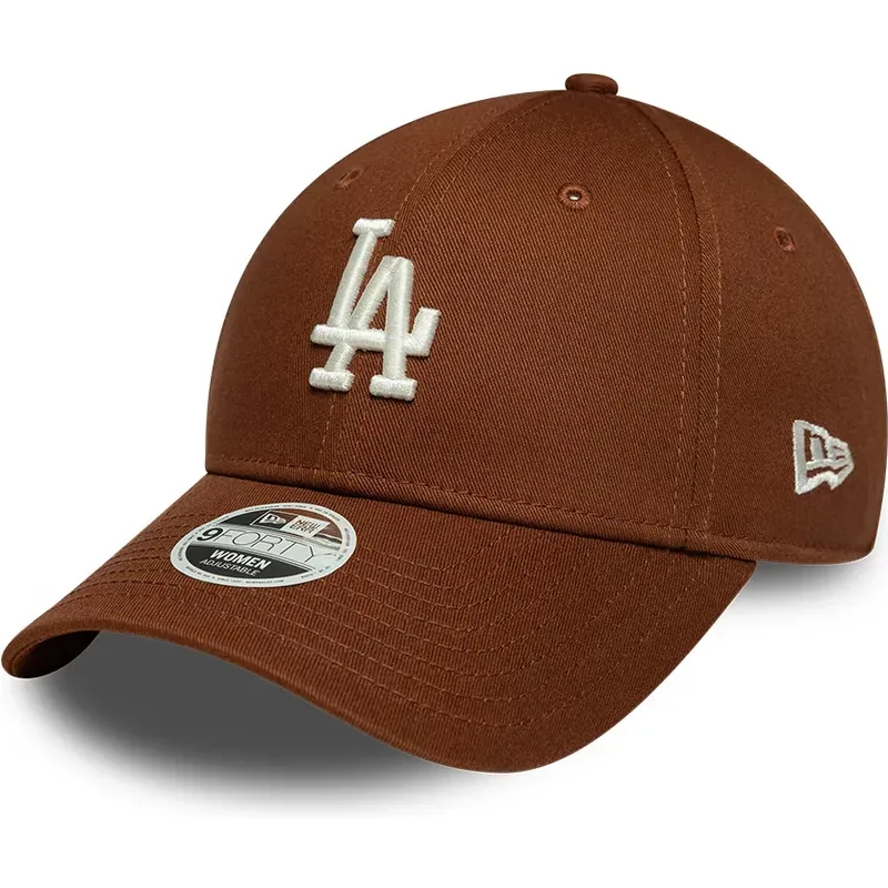 mutsid-kumer-pruun-reguleeritav-9forty-league-essential-midi-los-angeles-dodgers-mlb-new-era