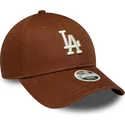 mutsid-kumer-pruun-reguleeritav-9forty-league-essential-midi-los-angeles-dodgers-mlb-new-era