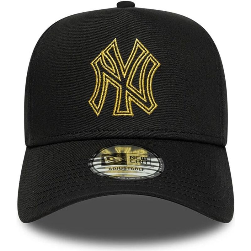 mutsid-kumer-must-snapback-dorado-e-frame-metallic-outline-new-york-yankees-mlb-new-era mutsid-kumer-must-snapback-dorado-e-frame-metallic-outline-new-york-yankees-mlb-new-era