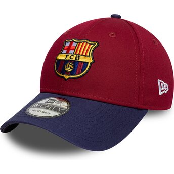 Mütsid kumer punane reguleeritav 9FORTY Contrast FC Barcelona LALIGA New Era
