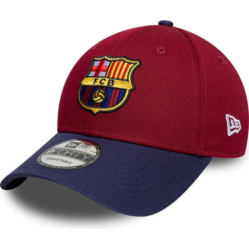mutsid-kumer-punane-reguleeritav-9forty-contrast-fc-barcelona-laliga-new-era