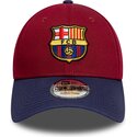 mutsid-kumer-punane-reguleeritav-9forty-contrast-fc-barcelona-laliga-new-era