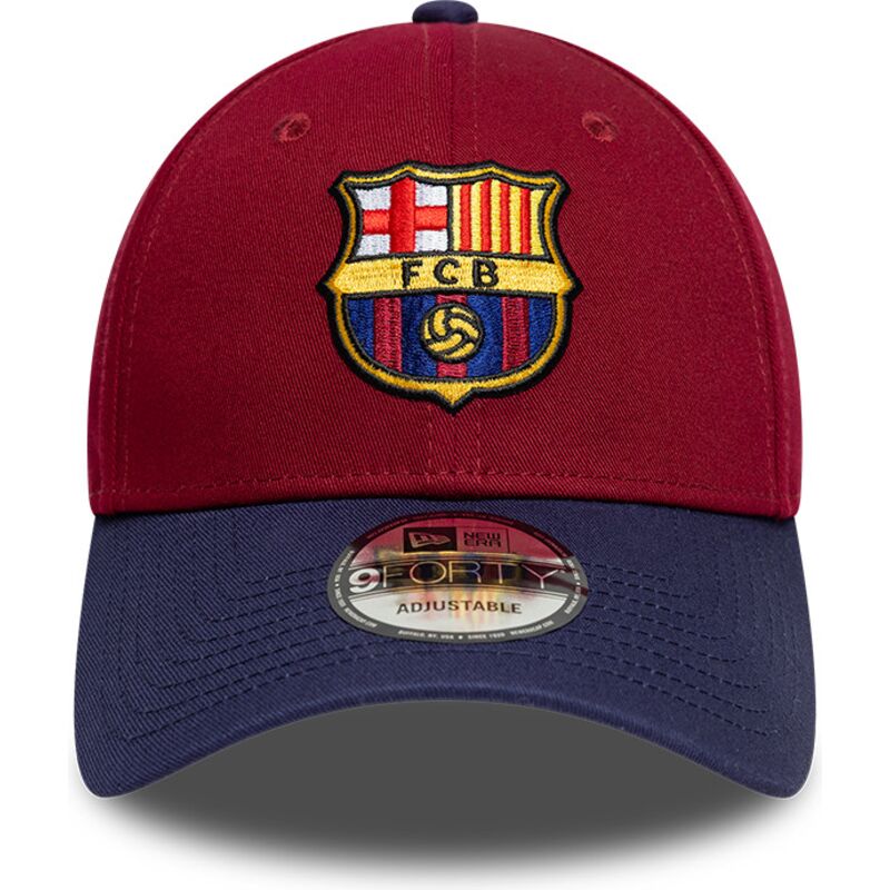 mutsid-kumer-punane-reguleeritav-9forty-contrast-fc-barcelona-laliga-new-era