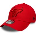 mutsid-kumer-punane-reguleeritav-9forty-outline-chicago-bulls-nba-new-era