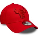 mutsid-kumer-punane-reguleeritav-9forty-outline-chicago-bulls-nba-new-era