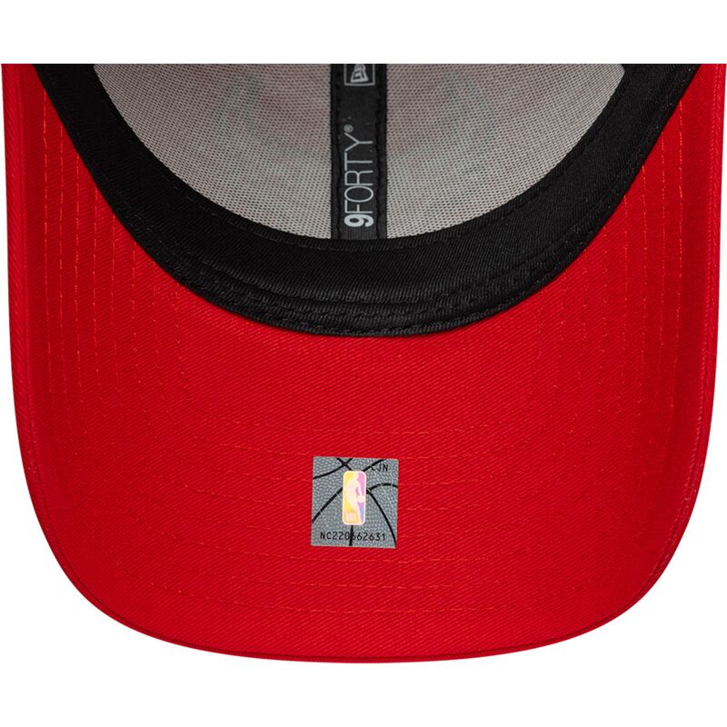 mutsid-kumer-punane-reguleeritav-9forty-outline-chicago-bulls-nba-new-era