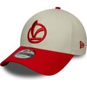 mutsid-kumer-punane-reguleeritav-9forty-contrast-visor-vespa-piaggio-new-era
