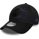 mutsid-kumer-must-reguleeritav-9forty-outline-los-angeles-lakers-nba-new-era