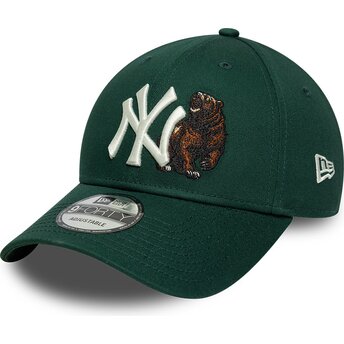 Mütsid kumer roheline reguleeritav 9FORTY Outdoor Icon New York Yankees MLB New Era
