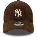 mutsid-kumer-pruun-snapback-9forty-winter-borg-new-york-yankees-mlb-new-era
