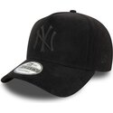 mutsid-kumer-must-snapback-e-frame-faux-suede-new-york-yankees-mlb-new-era