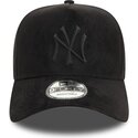 mutsid-kumer-must-snapback-e-frame-faux-suede-new-york-yankees-mlb-new-era