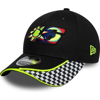 Mütsid kumer must reguleeritav 9FORTY M-Crown Check Valentino Rossi VR46 MotoGP New Era