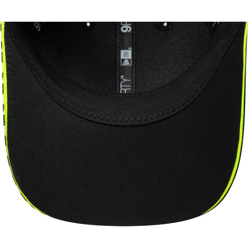 mutsid-kumer-must-reguleeritav-9forty-m-crown-check-valentino-rossi-vr46-motogp-new-era