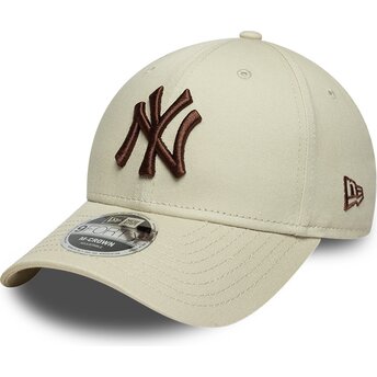 Mütsid kumer beež snapback 9FORTY M-Crown New York Yankees MLB New Era