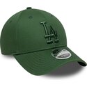 mutsid-kumer-roheline-snapback-9forty-m-crown-los-angeles-dodgers-mlb-new-era