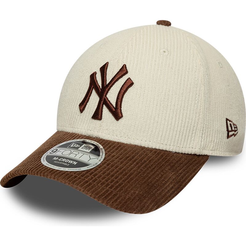mutsid-kumer-pruun-reguleeritav-9forty-m-crown-cord-new-york-yankees-mlb-new-era