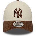 mutsid-kumer-pruun-reguleeritav-9forty-m-crown-cord-new-york-yankees-mlb-new-era