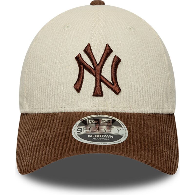 mutsid-kumer-pruun-reguleeritav-9forty-m-crown-cord-new-york-yankees-mlb-new-era