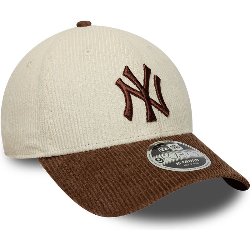 mutsid-kumer-pruun-reguleeritav-9forty-m-crown-cord-new-york-yankees-mlb-new-era