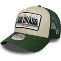 mutsid-kumer-roheline-snapback-a-frame-license-plate-colorado-new-era