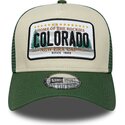 mutsid-kumer-roheline-snapback-a-frame-license-plate-colorado-new-era