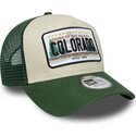 mutsid-kumer-roheline-snapback-a-frame-license-plate-colorado-new-era