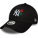 mutsid-kumer-must-reguleeritav-9forty-flower-icon-new-york-yankees-mlb-new-era