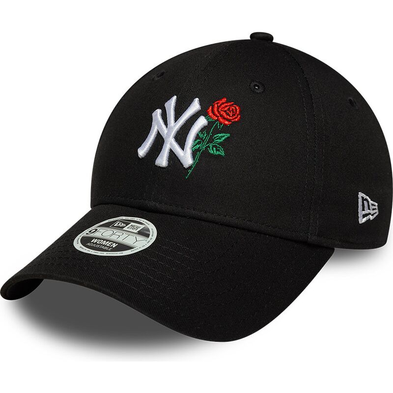 mutsid-kumer-must-reguleeritav-9forty-flower-icon-new-york-yankees-mlb-new-era