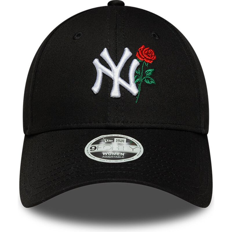 mutsid-kumer-must-reguleeritav-9forty-flower-icon-new-york-yankees-mlb-new-era