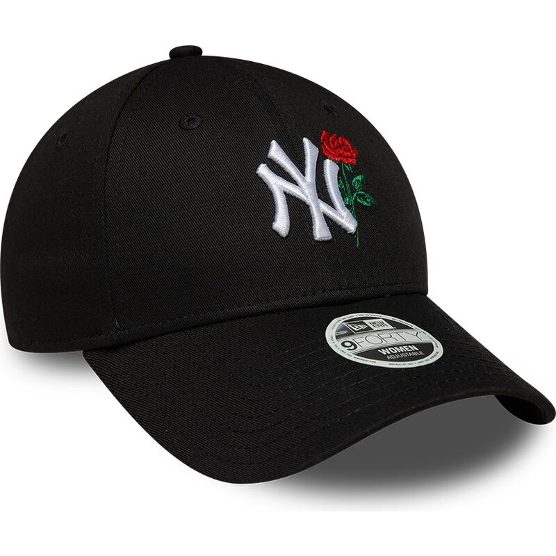 mutsid-kumer-must-reguleeritav-9forty-flower-icon-new-york-yankees-mlb-new-era