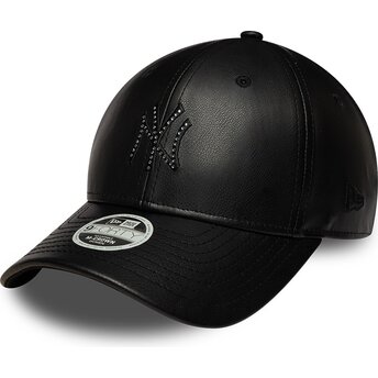 Mütsid kumer must snapback 9FORTY M-Crown PU Diamante New York Yankees MLB New Era