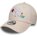 mutsid-kumer-roosa-reguleeritav-lastele-9forty-food-icon-cupcake-new-york-yankees-mlb-new-era