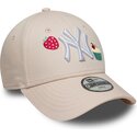 mutsid-kumer-roosa-reguleeritav-lastele-9forty-food-icon-cupcake-new-york-yankees-mlb-new-era