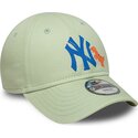 mutsid-kumer-roheline-reguleeritav-lastele-9forty-dino-icon-new-york-yankees-mlb-new-era