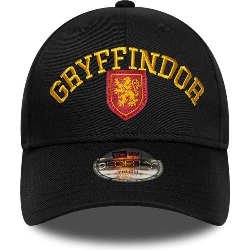 mutsid-kumer-must-snapback-lastele-9forty-wordmark-gryffindor-harry-potter-new-era