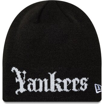 Mütsid must Knit Skully Wordmark New York Yankees MLB New Era