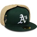 mutsid-lame-roheline-liibuv-59fifty-dogear-world-series-oakland-athletics-mlb-new-era
