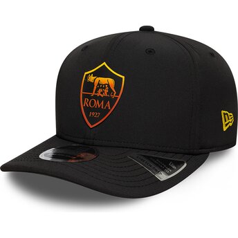 Mütsid kumer must snapback 9SEVENTY Stretch Snap REPREVE Associazione Sportiva Roma Serie A New Era
