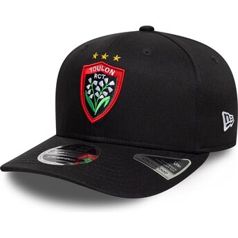 Mütsid kumer must snapback 9SEVENTY Stretch Snap Lily Rugby Club Toulonnais French Rugby Federation FFR New Era
