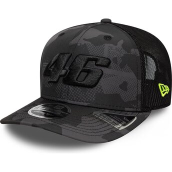 Mütsid kumer kamuflaaž snapback 9SEVENTY Stretch Snap Valentino Rossi VR46 MotoGP New Era