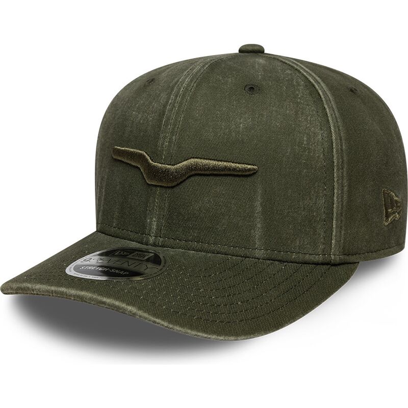 mutsid-kumer-roheline-snapback-9seventy-stretch-snap-moto-guzzi-new-era