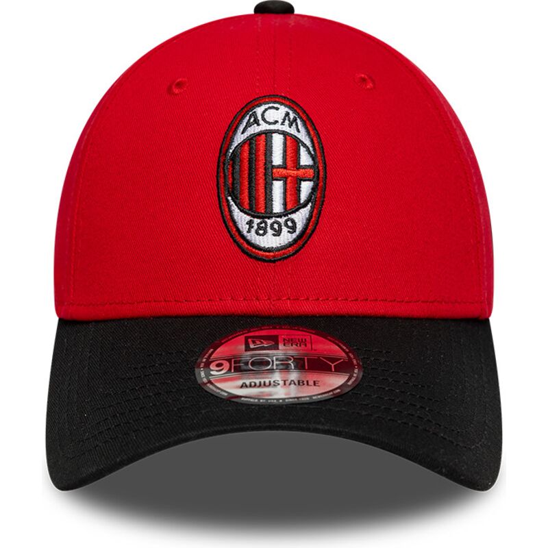 mutsid-kumer-punane-reguleeritav-9forty-contrast-ac-milan-serie-a-new-era
