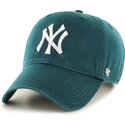 mutsid-kumer-roheline-reguleeritav-clean-up-no-loop-label-pacific-green-new-york-yankees-mlb-47-brand
