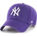 mutsid-kumer-violetne-reguleeritav-clean-up-no-loop-label-new-york-yankees-mlb-47-brand
