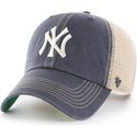 mutsid-kumer-hall-snapback-clean-up-trawler-vintage-navy-new-york-yankees-mlb-47-brand